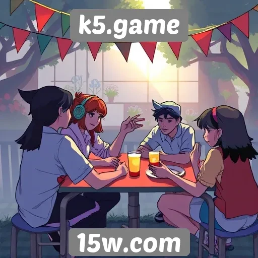 Interatividade e comunidade no site k5.game